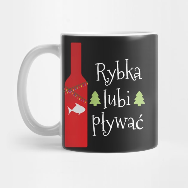 Rybka lubi pływać Polish Christmas with Vodka by Gifafun